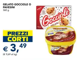 Esselunga Gelato gocciole o PAVESINI offerta