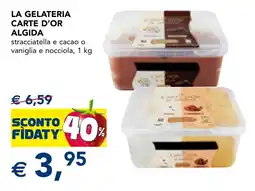 Esselunga La gelateria carte d'or ALGIDA offerta