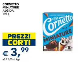 Esselunga Cornetto miniature ALGIDA offerta