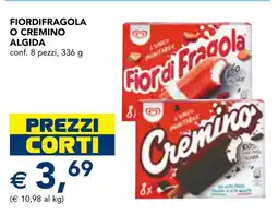 Esselunga Fiordifragola o cremino ALGIDA offerta