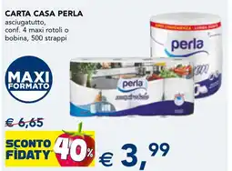 Esselunga Carta casa perla asciugatutto offerta