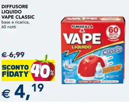 Esselunga Diffusore liquido VAPE Classic offerta