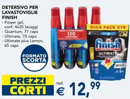 Esselunga Detersivo per lavastoviglie FINISH offerta