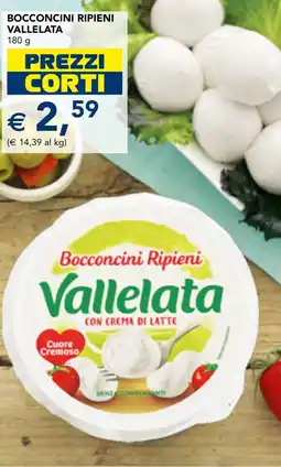 Esselunga Bocconcini ripieni VALLELATA offerta