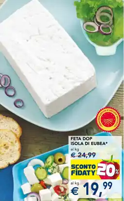Esselunga Feta dop isola di eubea offerta