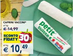 Esselunga Caprini vaccini offerta
