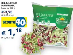 Esselunga Bis julienne NATURAMA offerta