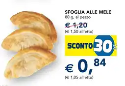 Esselunga Sfoglia alle mele offerta