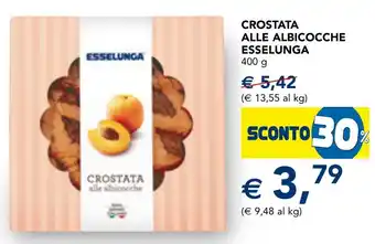 Esselunga Crostata alle albicocche ESSELUNGA offerta