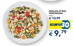 Esselunga Insalata di riso vegetariana offerta
