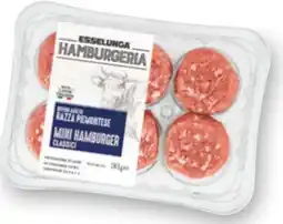 Esselunga Mini hamburger di razza piemontese offerta