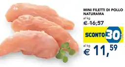 Esselunga Mini filetti di pollo naturama offerta