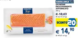 Esselunga Salmone delicatamente affumicato ESSELUNGA Top offerta