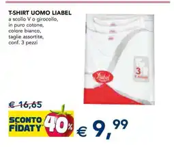 Esselunga T-SHIRT UOMO LIABEL offerta