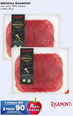 Esselunga Bresaola RIGAMONTI offerta