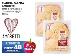 Esselunga Piadina farcita AMORETTI offerta