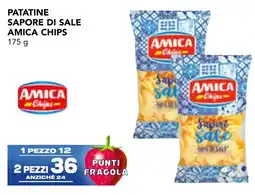 Esselunga Patatine sapore di sale AMICA CHIPS offerta
