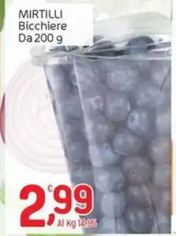 Crai MIRTILLI Bicchiere offerta