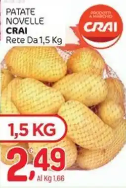 Crai Patate novelle CRAI offerta