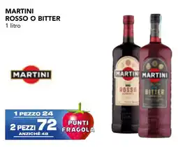 Esselunga Rosso o bitter MARTINI offerta