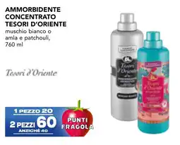 Esselunga Ammorbidente concentrato TESORI D'ORIENTE offerta
