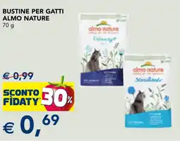 Esselunga Bustine per gatti ALMO NATURE offerta