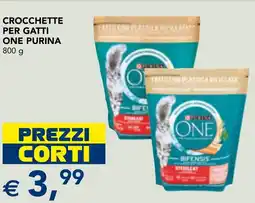Esselunga Crocchette per gatti ONE PURINA offerta