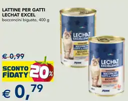 Esselunga Lattine per gatti LECHAT EXCEL offerta