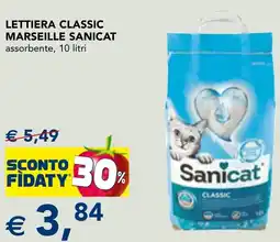Esselunga Lettiera classic marseille SANICAT offerta