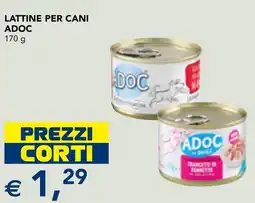 Esselunga Lattine per cani ADOC offerta