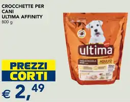 Esselunga Crocchette per cani ULTIMA affinity offerta