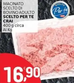 Crai Macinato scelto di bovino adulto SCELTO PER TE CRAI offerta