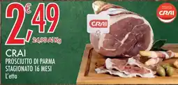 Crai CRAI Prosciutto di parma stagionato 16 mesi offerta