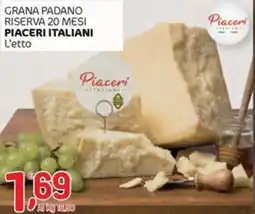 Crai Grana padano riserva 20 mesi PIACERI ITALIANI offerta