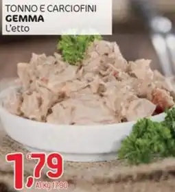 Crai Tonno e carciofini GEMMA offerta