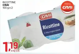 Crai Ricottine CRAI offerta