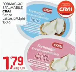 Crai Formaggio spalmabile CRAI offerta
