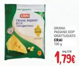 Crai Grana padano dop grattugiato CRAI offerta