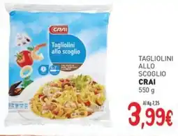 Crai Tagliolini allo scoglio CRAI offerta