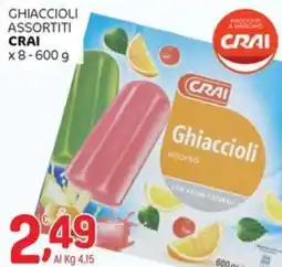 Crai Ghiaccioli assortiti CRAI offerta