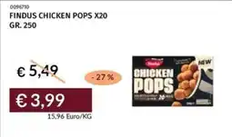 Prezzemolo e Vitale Findus chicken pops offerta