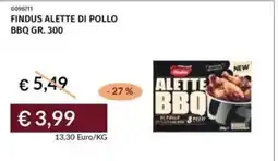 Prezzemolo e Vitale Findus alette di pollo bbq offerta