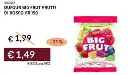 Prezzemolo e Vitale Dufour big frut frutti di bosco offerta