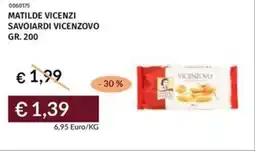 Prezzemolo e Vitale Matilde vicenzi savoiardi vicenzovo offerta