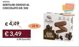 Gentilini osvego al cioccolato