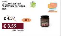 Prezzemolo e Vitale Le eccellenze p&v confettura di ciliegie offerta