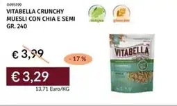 Vitabella crunchy muesli con chia e semi