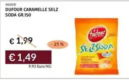 Prezzemolo e Vitale Dufour caramelle selz soda offerta