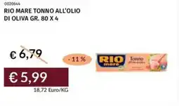 Prezzemolo e Vitale Rio mare tonno all'olio di oliva offerta