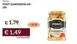 Prezzemolo e Vitale Ponti giardiniera offerta